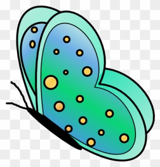 Cartoon Butterfly Clip Art - Png Download