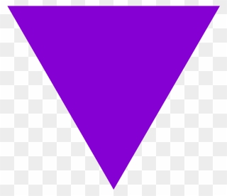 File Purple Triangle Svg - Purple Triangle Png Clipart