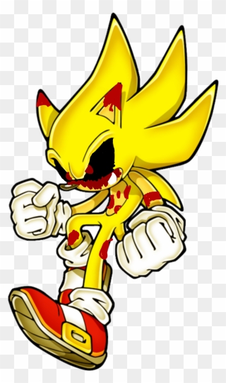 #super Sonic Exe - Super Sonic Sonic Adventure Art Clipart