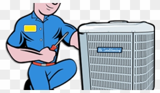 Consulting With A Company - Air Conditioning Cartoon Clipart