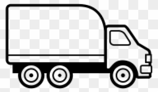 Cartoon Transparent Delivery Truck Clipart