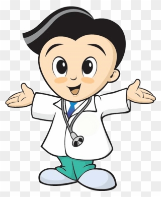Doctor Png Clipart - Funny Doctor Cartoon Transparent Png