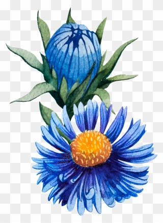 Floral Encouragement - Chrysanthemum Clipart