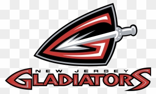 New Jersey Gladiators Logo Png Transparent New Jersey - Las Vegas Football Logo Clipart