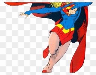 Supergirl Cliparts - Supergirl Clipart - Png Download