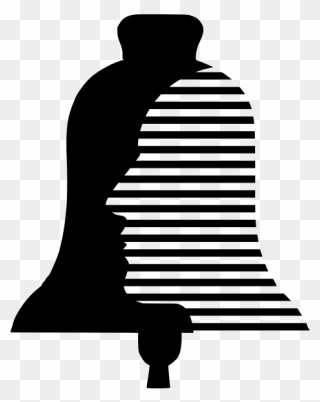 Bell Head Silhouette - Bell Silhouette Clipart