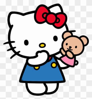 Easy Hello Kitty Painting Clipart