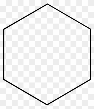6 Sided Polygon Clipart
