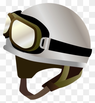 Motorcycle Helmet Clipart - Motorcycle Helmet - Png Download