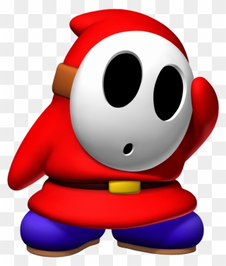 Super Mario Shy Guy Clipart