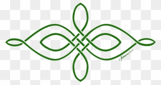 Simple Horizontal Celtic Knot By Adoomer-d35qedf - Simple Celtic Love Knot Clipart