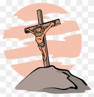 Jesus Easter Clipart - Easter Jesus On The Cross Clipart - Png Download