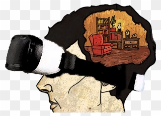 Virtual Reality Memory Palaces - Sherlock Holmes Brain Attic Clipart