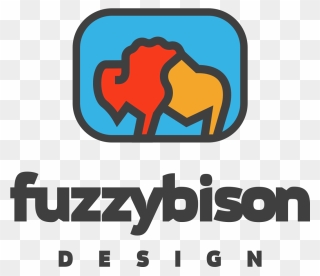 Fuzzy Bison Design - Indian Elephant Clipart