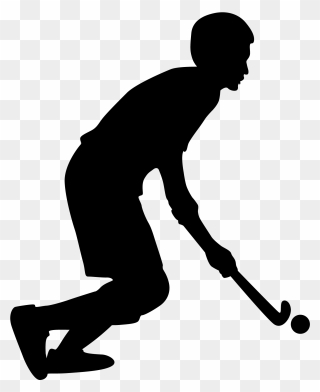 Bowling Silhouette Figures,vector Png Download - Field Hockey Player White Png Clipart