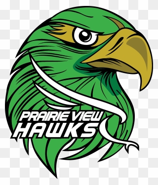 School Logo - Prairie View Elementary Hawks Clipart