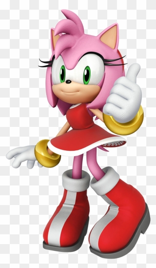 Sonic Toy Allstars Racing Character Chaos Fictional - Sonic And All Star Racing Transformed Amy Rose Clipart