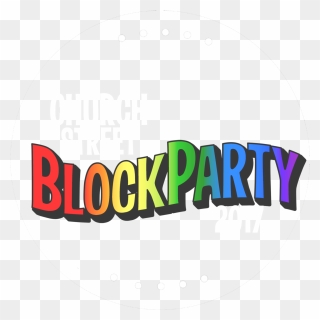 Block Party Cliparts - Graphic Design - Png Download