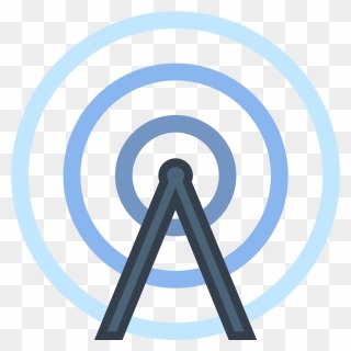 Radio Tower Icon - Fixed Wireless Access Logo Clipart