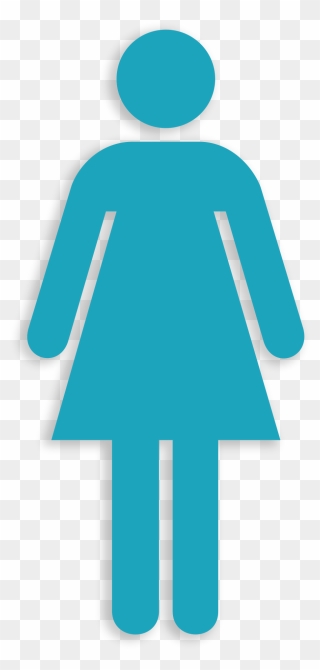 Women Sign For Toilet Clipart