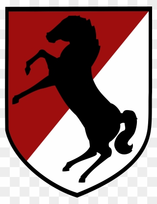2000px 11th Armored Cavalry Regiment Patch - 11th Armored Cavalry Regiment Clipart