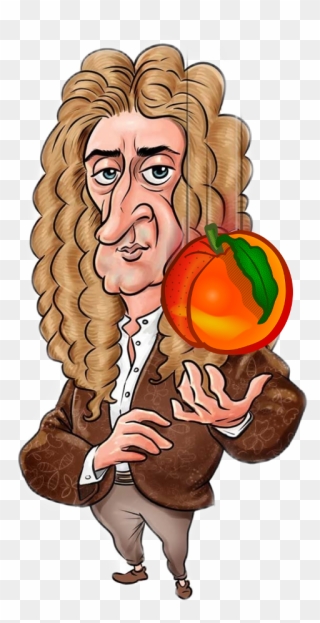 Dibujos Animados De Isaac Newton Clipart