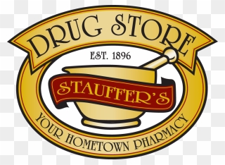 Stauffer"s Drug Store - Emblem Clipart