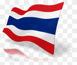 Flag Of Thailand Animation - Mornington Crescent Tube Station Clipart