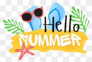 Hello Summer Png Transparent Picture Clipart