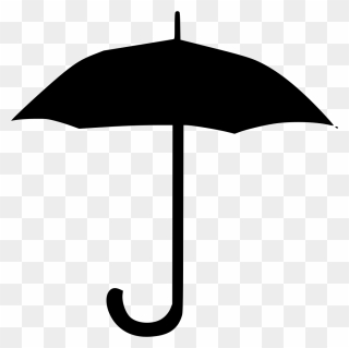 Clipart Umbrella Rain - Clip Art - Png Download