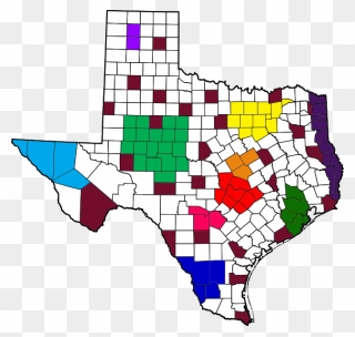 Map Of Texas Clipart