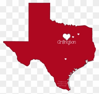 Texas Map Clipart