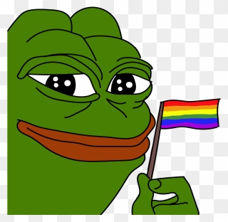 Smug Pepe Png - Gay Pepe The Frog Clipart