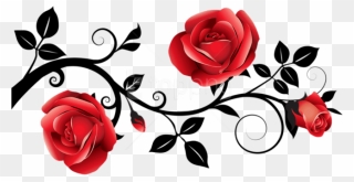 Transparent Falling Roses Png - Roses Clipart
