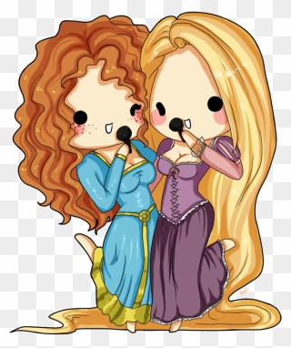 Collection Of Free Merida Drawing Rapunzel Download - Yoshiebutt Princess Clipart