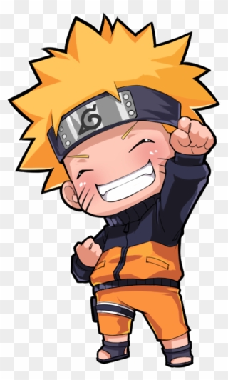 Hair Clipart Naruto, Picture - Naruto Chibi - Png Download