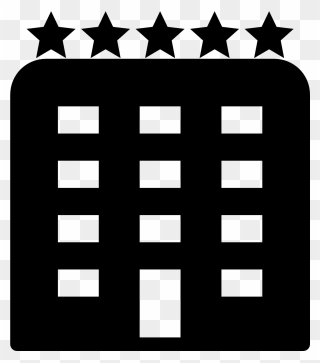 5 Star Hotel Icon Clipart