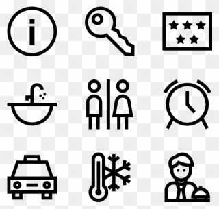 Surf Icons Clipart