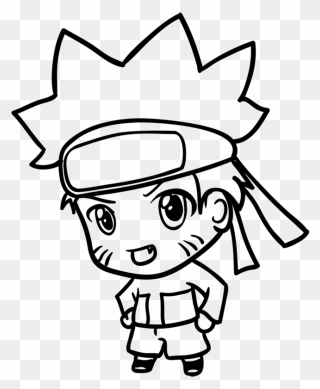 Learn How To Draw Naruto - Naruto Drawing Easy Chibi Clipart
