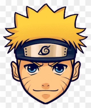 Naruto Face Png - Anime Boy Easy Drawing Clipart