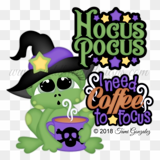 Coffee Frog - Cartoon Clipart