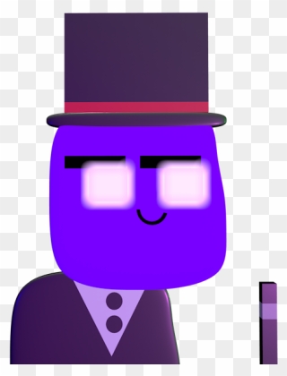 Purple Guy Transparent Background Clipart