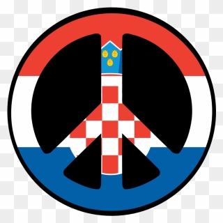 Croatian - Clipart - Peace And Love - Png Download