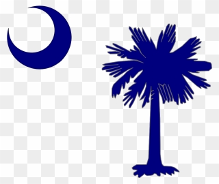 South Carolina Flag Clip Art - Png Download