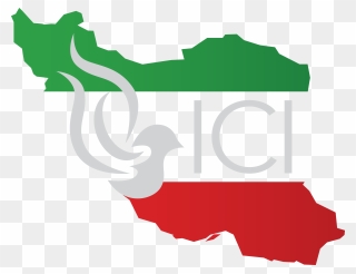Iran Flag & Map - Ristorante Cristian Magri Clipart