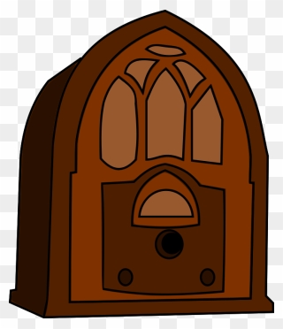1920s Radio Clip Art - Clipart Old Radio - Png Download