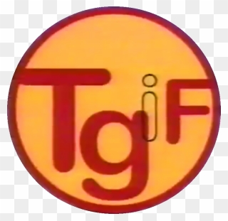 Tgif 1996 - Tgi Fridays Logo History Clipart