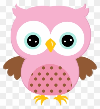 P Nk Free Owl Clip Art - Clip Art Cute Owls - Png Download
