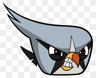 Gray Angry Birds 2 Clipart