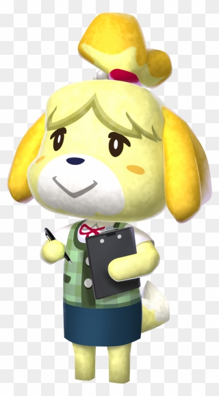 Isabelle Animal Crossing Clipart
